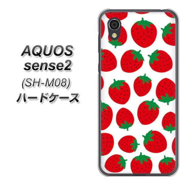 SIM�t���[ �A�N�I�X�Z���X2 SH-M08 �n�[�h�P�[�X �J�o�[ SC811 �������C�`�S�͗l ���b�h �f�ރN���A UV���