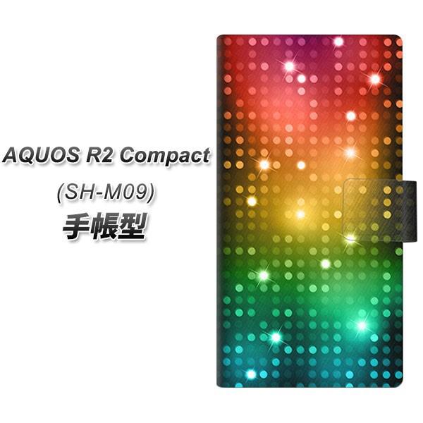 sim�t���[ �A�N�I�XR2 �R���p�N�g SH-M09 �蒠�^ �X�}�z�P�[�X 419 �t���b�V���^���[ ���J��