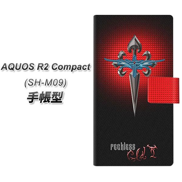 sim�t���[ �A�N�I�XR2 �R���p�N�g SH-M09 �蒠�^ �X�}�z�P�[�X YC884 �N���X�\�[�h ���J��