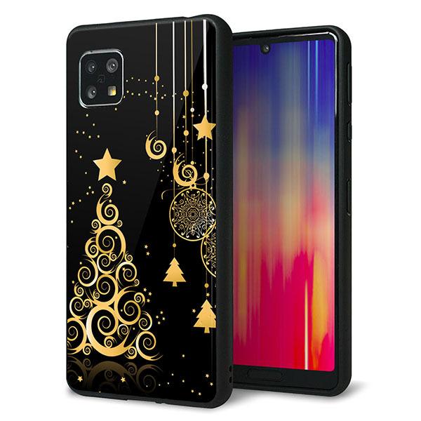 Sim�t���[ AQUOS sense5G SH-M17 �P�[�X �J�o�[ �w�� �K���X TPU �f�U�C�� �K���v�� 721 �S�[���h�N���X�}�X�c���[ ��� ���� ���[���֑�������