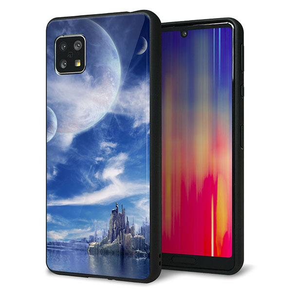 Sim�t���[ AQUOS sense5G SH-M17 �P�[�X �J�o�[ �w�� �K���X TPU �f�U�C�� �K���v�� 1270 �L����F�� ��� ���� ���[���֑�������