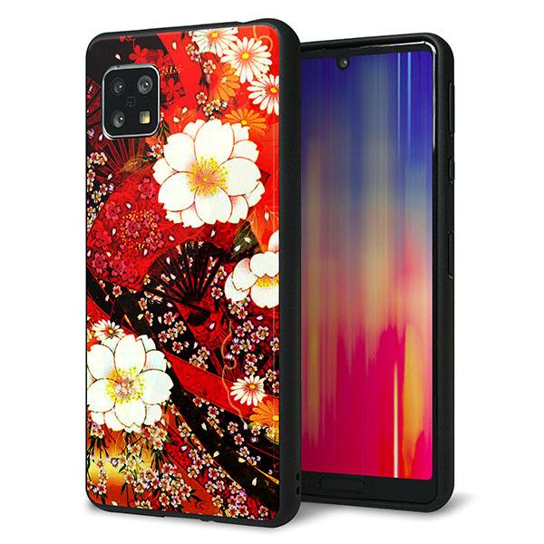 Sim�t���[ AQUOS sense5G SH-M17 �P�[�X �J�o�[ �w�� �K���X TPU �f�U�C�� �K���v�� MA960 �a�� �� B ��� ���� ���[���֑�������