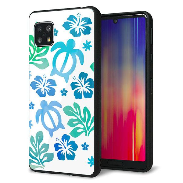 Sim�t���[ AQUOS sense5G SH-M17 �P�[�X �J�o�[ �w�� �K���X TPU �f�U�C�� �K���v�� SC880 �n���C�A���A���n�z�k �u���[ ��� ���� ���[���֑�������