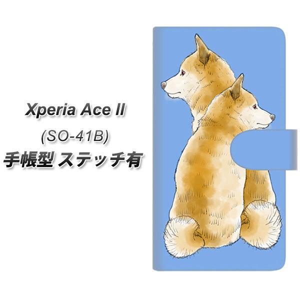 docomo �G�N�X�y���AAce II SO-41B �蒠�^ �X�}�z�P�[�X �y�X�e�b�`�^�C�v�z YJ017 �Č� �� UV��� ���J��