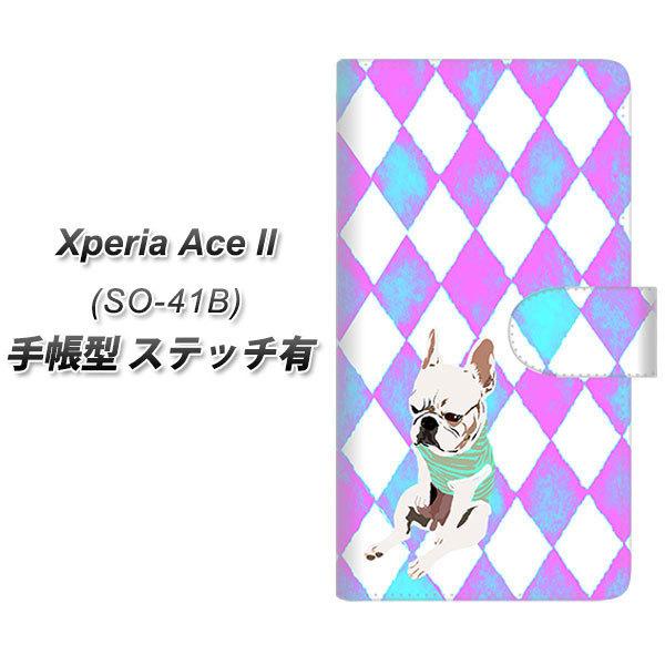 docomo �G�N�X�y���AAce II SO-41B �蒠�^ �X�}�z�P�[�X �y�X�e�b�`�^�C�v�z YJ228 �� �C�k ���� �t�����`�u���h�b�N ���킢�� UV��� ���J��