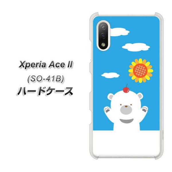 docomo �G�N�X�y���AAce II SO-41B �n�[�h�P�[�X �J�o�[ TA017 �Ă��� �f�ރN���A UV���