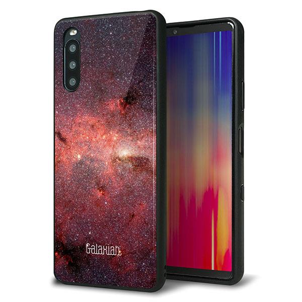 docomo Xperia 10 III SO-52B P[X Jo[ w KX TPU fUC Kv KM923 Galaxias Red   [֑
