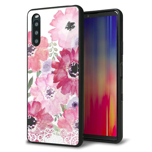 docomo Xperia 10 III SO-52B �P�[�X �J�o�[ �w�� �K���X TPU �f�U�C�� �K���v�� SC943 �h�D�E�p�t���[���P ��� ���� ���[���֑�������