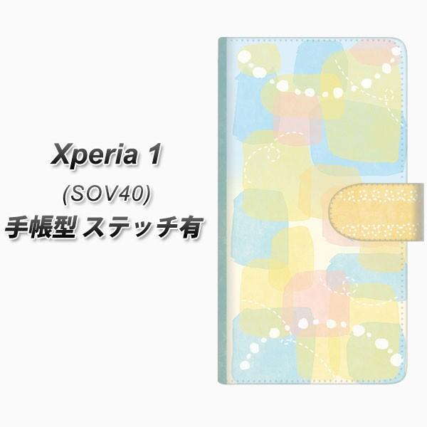 au �G�N�X�؃��A ���� SOV40 �蒠�^ �X�}�z�P�[�X �y�X�e�b�`�^�C�v�z FD821 ����01�i���i�j ���J��