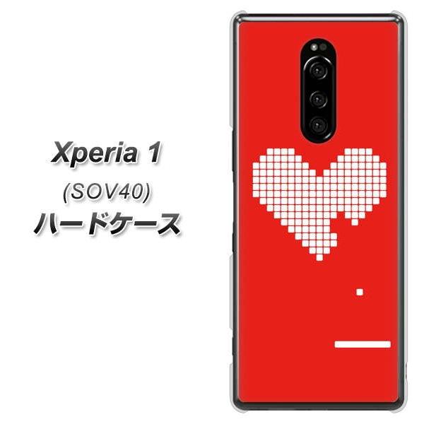 au �G�N�X�؃��A ���� SOV40 �n�[�h�P�[�X �J�o�[ VA936 �n�[�g���� ���b�h �f�ރN���A UV���