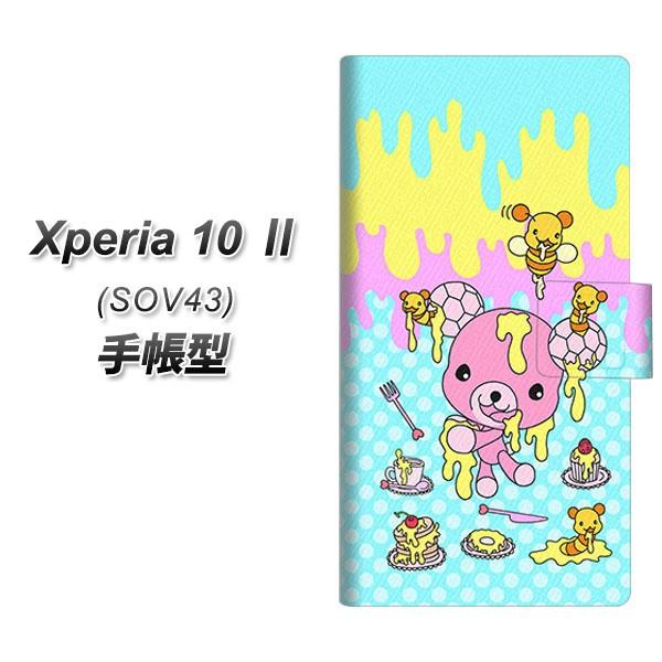 au �G�N�X�y���A10 II SOV43 �蒠�^ �X�}�z�P�[�X AG821 �n�j�x�A(���ʐ��F) UV��� ���J��