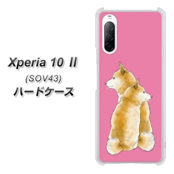 au �G�N�X�y���A10 II SOV43 �n�[�h�P�[�X �J�o�[ YJ018 �Č� �s���N �f�ރN���A UV���