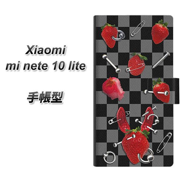�V���I�~ Mi Note 10 Lite �蒠�^ �X�}�z�P�[�X AG833 䕃p���N(��) UV��� ���J��