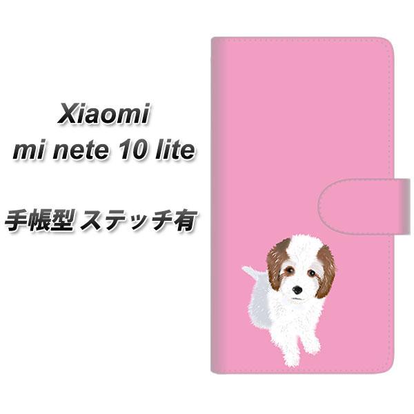 �V���I�~ Mi Note 10 Lite �蒠�^ �X�}�z�P�[�X �y�X�e�b�`�^�C�v�z YJ057 �g�C�v�[03 �s���N  UV��� ���J��