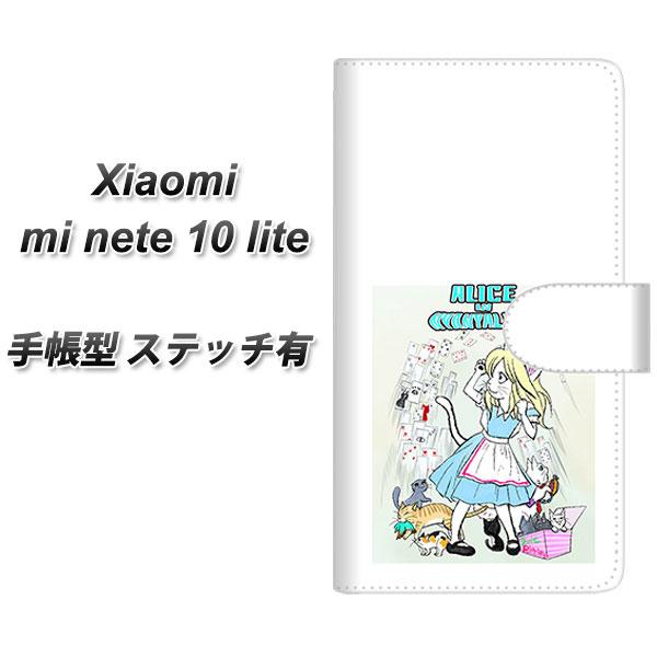 �V���I�~ Mi Note 10 Lite �蒠�^ �X�}�z�P�[�X �y�X�e�b�`�^�C�v�z YJ252 nyanyanyand UV��� ���J��
