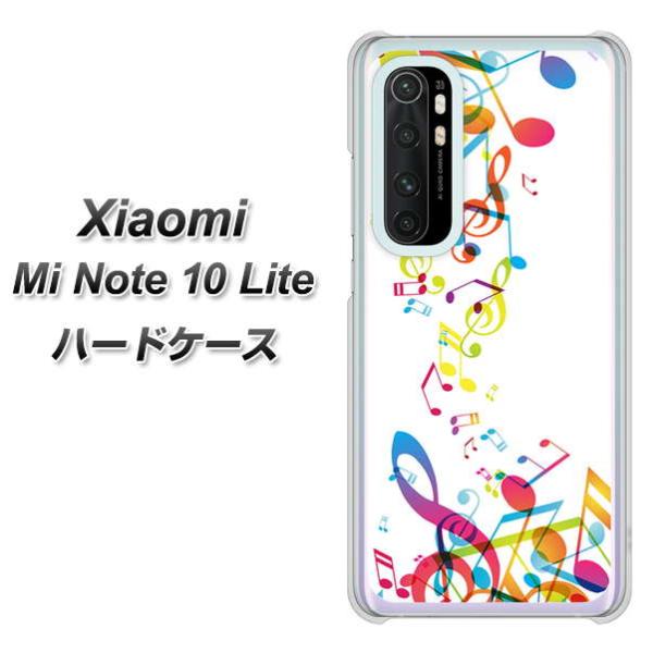 �V���I�~ Mi Note 10 Lite �n�[�h�P�[�X �J�o�[ 319 ���̍����v �f�ރN���A UV���