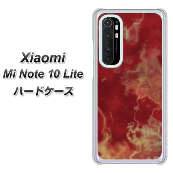 �V���I�~ Mi Note 10 Lite �n�[�h�P�[�X �J�o�[ KM870 �嗝��RD �f�ރN���A UV���