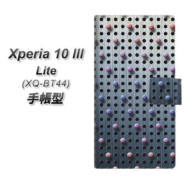 SIM�t���[ �G�N�X�y���A10 III Lite XQ-BT44 �蒠�^ �X�}�z�P�[�X YA926 dot02 UV��� ���J��