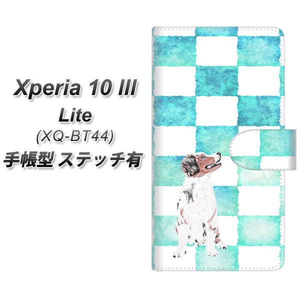 SIM�t���[ �G�N�X�y���A10 III Lite XQ-BT44 �蒠�^ �X�}�z�P�[�X �y�X�e�b�`�^�C�v�z YJ224 �V�F�p�[�h �� �C�k ���� �`�F�b�J�[ ���킢�� UV��� ���J��