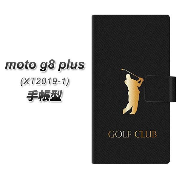 ���g���[�� moto g8 plus XT2019-1 �蒠�^ �X�}�z�P�[�X 610 GOLFCLUB UV��� ���J��