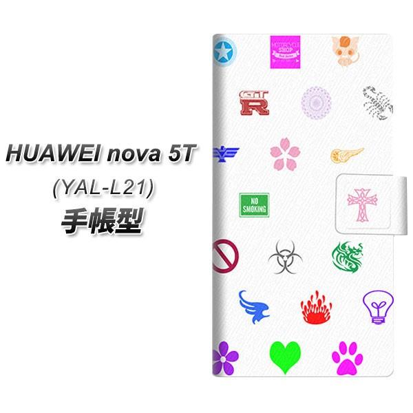 �t�@�[�E�F�C nova 5T YAL-L21 �蒠�^ �X�}�z�P�[�X YB814 �p�^�[��01 ���J��