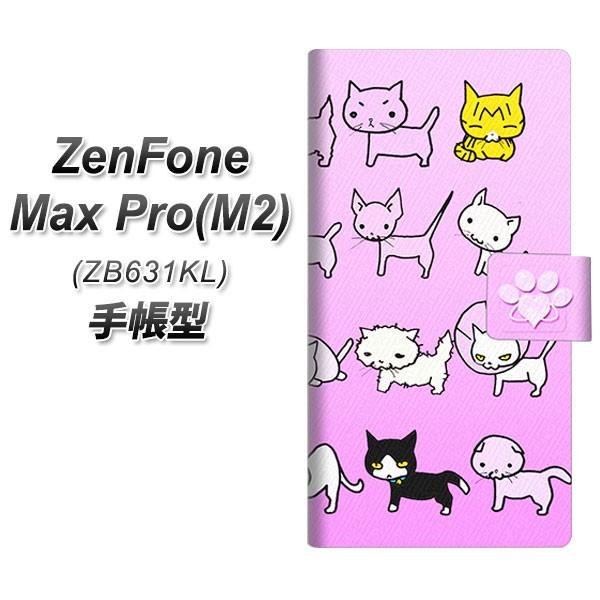 �[���t�H��Max Pro(M2) ZB631KL �蒠�^ �X�}�z�P�[�X YC835 �˂����u02 ���J��