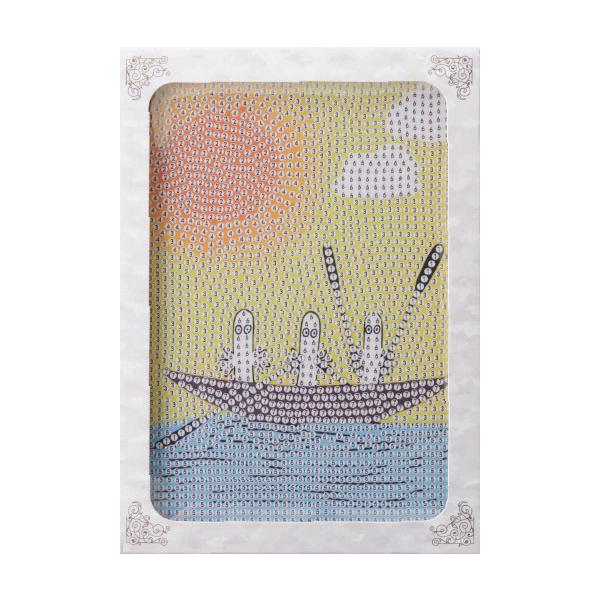 ゆき　絵馬と羽子板♡カッティング ダイ China】A2r tei-010『岳の清流』塚本禎子のダイヤモンドアート