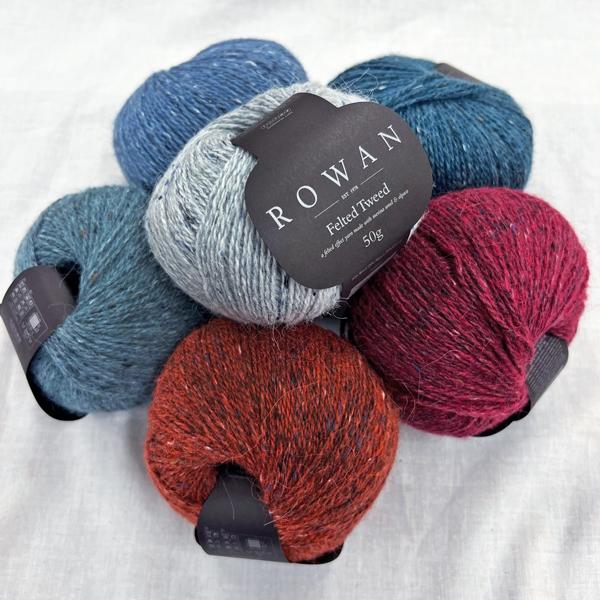 フェルテッドツイード Felted Tweed 色C ROWAN 【KY】 DMC 毛糸 フェルテッドツイード Felted Tweed 色C ROWAN 【KY】 DMC 毛糸