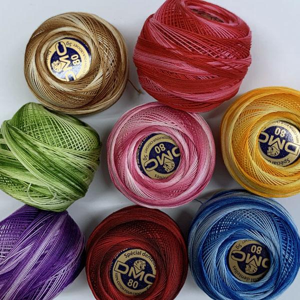 DMC SPECIAL DENTELLES スペシャルダンテル 80番 5g 色4 【KN】#80