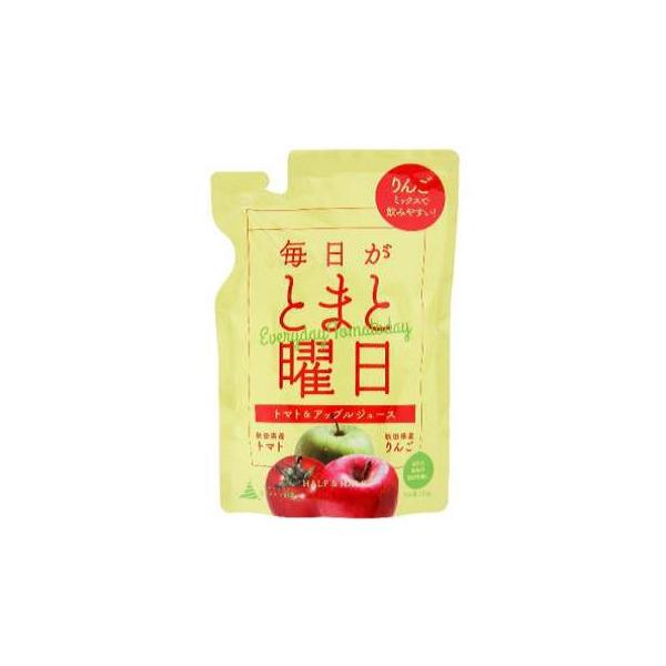 1003455-kf 毎日がとまと曜日 トマト＆アップルジュース 150g (ダイセン創農) (1〜4個はメール便300円)