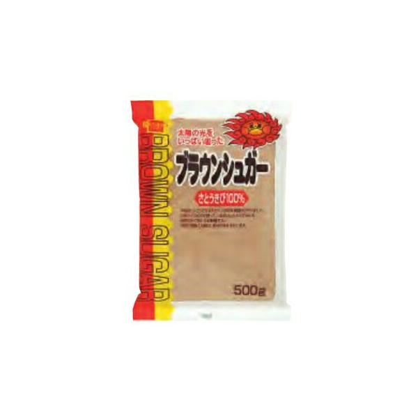 1004408-kf ブラウンシュガー　500g (健康フーズ)  (1〜2個はメール便300円)