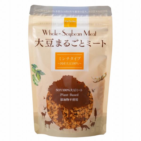国産大豆100％の無添加食品　お肉の代わり　大豆たんぱく　大豆ミートかるなあ