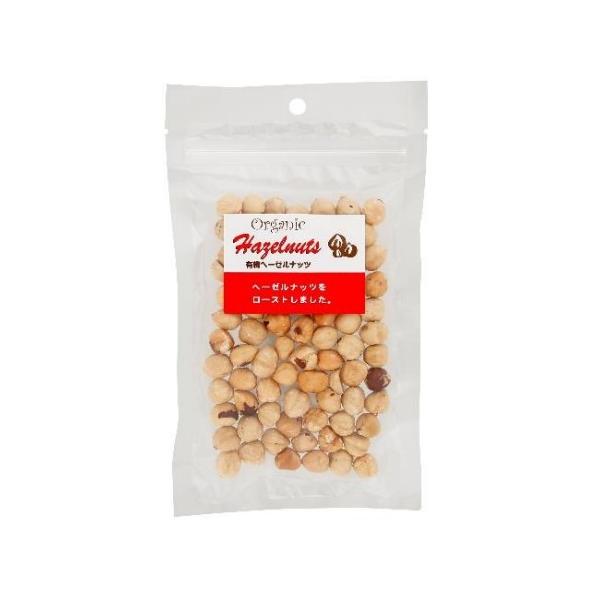 1011487-kf有機ヘーゼルナッツ80ｇ (志立)  (1〜4個はメール便300円)
