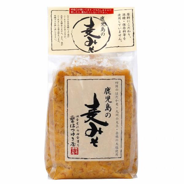 4111080-sk  鹿児島の麦みそ　1Kg (はつゆき屋)