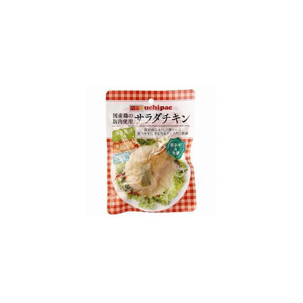 内野家 uchipac 国産鶏 サラダチキン 長ネギ＆生姜 100g × 30個 ケース販売