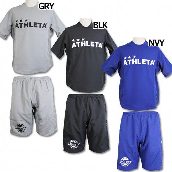 ATHLETA - ATHLETA アスレタハーフピステ上下セットネイビーSサイズ ATHLETA ハーフピステスーツ 【ATHLETA|アスレタ】サッカー