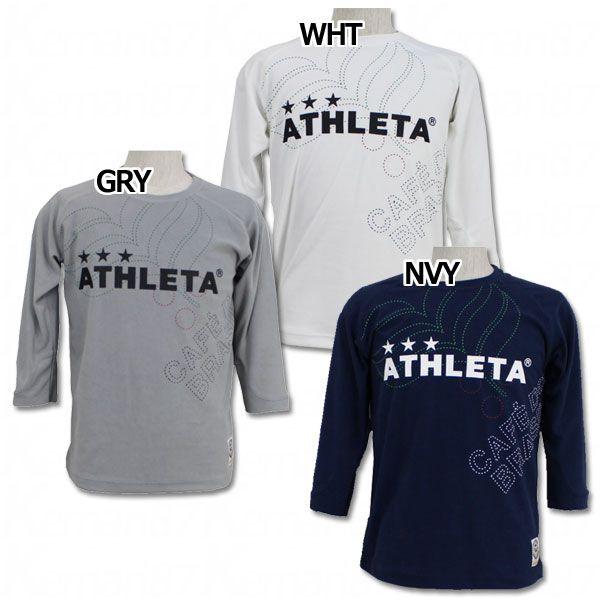 ATHLETA（アスレタ） 七分袖パイルTシャツ 【ATHLETA|アスレタ