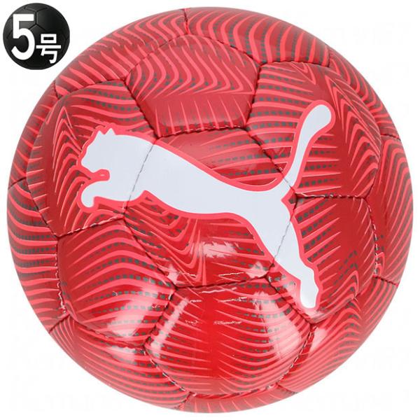 FINAL グラフィックボール HS 5号球　グローイングレッド　【PUMA|プーマ】サッカーボール5号球085213-01-5