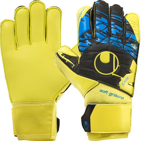 Speed Up ソフト Pro ライトフローイエロー ブラック Uhlsport ウール サッカーフットサルゴールキーパーグローブ Kemari87 Paypayモール店 通販 Paypayモール