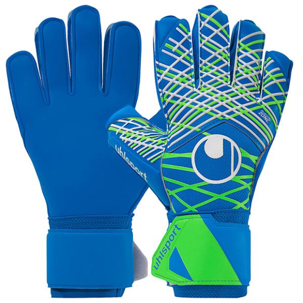 アクアソフト　パシフィックブルー×フローグリーン　【Uhlsport|ウールシュポルト】サッカーフットサルゴールキーパーグローブ1011341-01 uhlsport（ウールシュポルト） アクアソフト パシフィックブルー