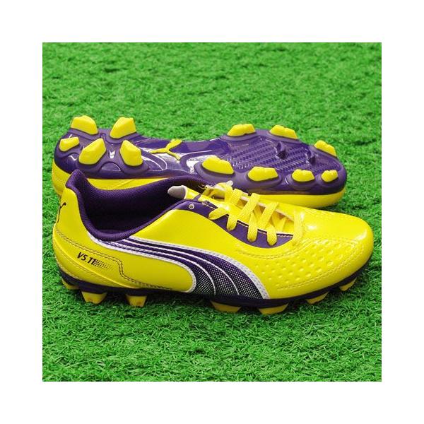 PUMA（プーマ） v5.11 JR ビブライトイエロー×パラシュートパープル