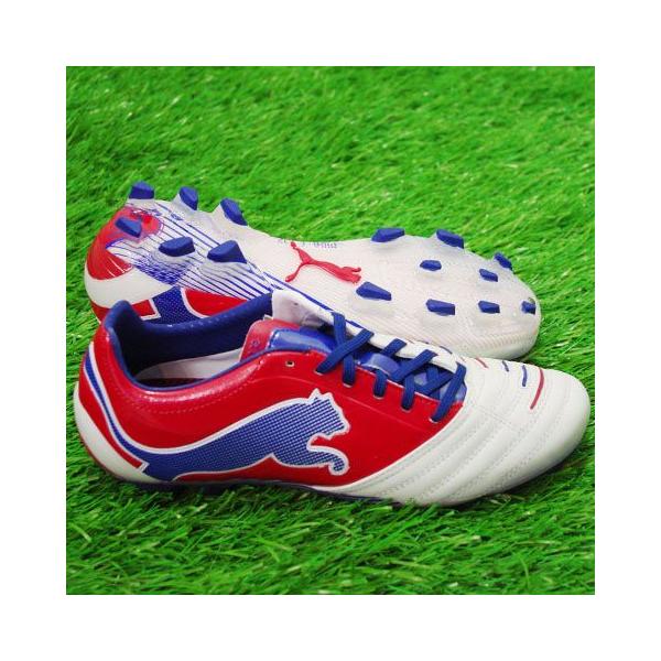 PUMA（プーマ） パワーキャット 1.12 ホワイト×リボンレッド 【PUMA