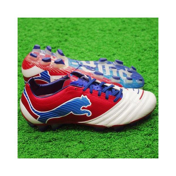 PUMA パワーキャット 1.12 SL ホワイト×リボンレッド 【PUMA