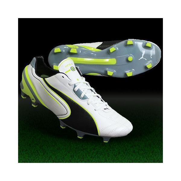 プーマキング　PUMA KING ブラック/ホワイト サッカースパイク27㎝ PUMA プーマ キング トップ FG/AG(ブラック×ホワイト) 105607 01