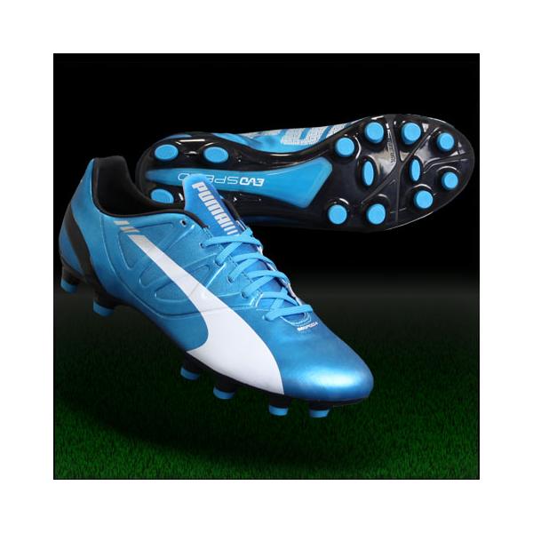 PUMA（プーマ） エヴォスピード 4.3 HG ハワイアンオーシャン×ホワイト