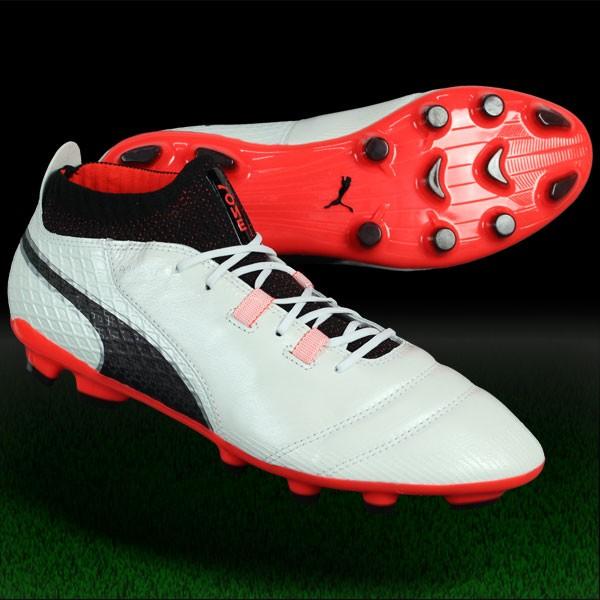 プーマ ワン 17 1 Hg プーマホワイト プーマブラック Puma プーマ サッカースパイク 01 01 Kemari87 Y ショッピング店 通販 Yahoo ショッピング