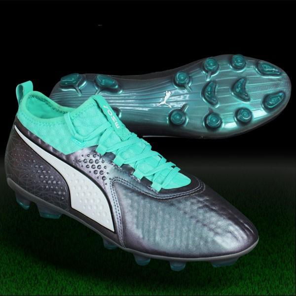 サッカースパイク プーマワン PUMA プーマ ワン 2 IL レザー HG カラーシフト×ビスケーグリーン