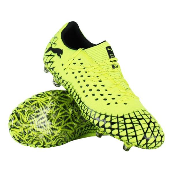 PUMA フューチャー 4.1 NETFIT LOW FG/AG イエローアラート