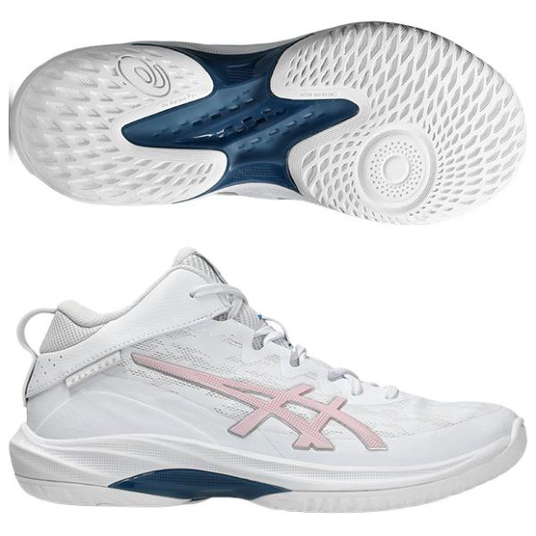 ASICS（アシックス） ゲルフープ V17 ホワイト×ベアリーローズ 【asics