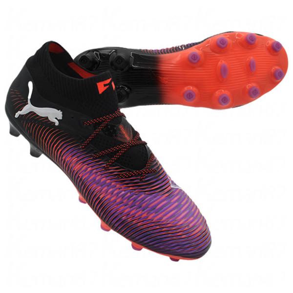 プーマ サッカースパイク メンズ Q1 フューチャーアルティメットHGAG 108360 01 PUMA PUMA（プーマ） フューチャー 8 アルティメット HG/AG プーマブラック